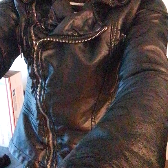 Free People LeatherJacket - Picture 1 of 9